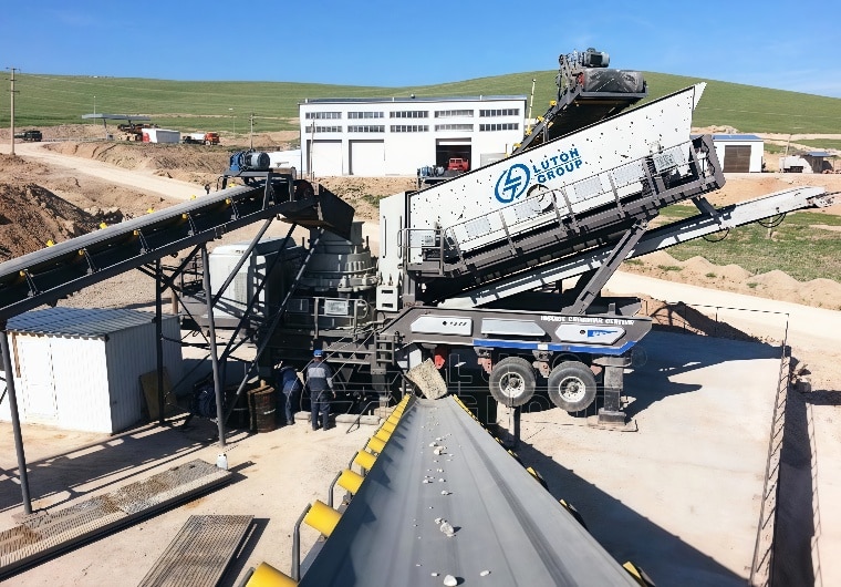 Продается мобильная дробильная установка