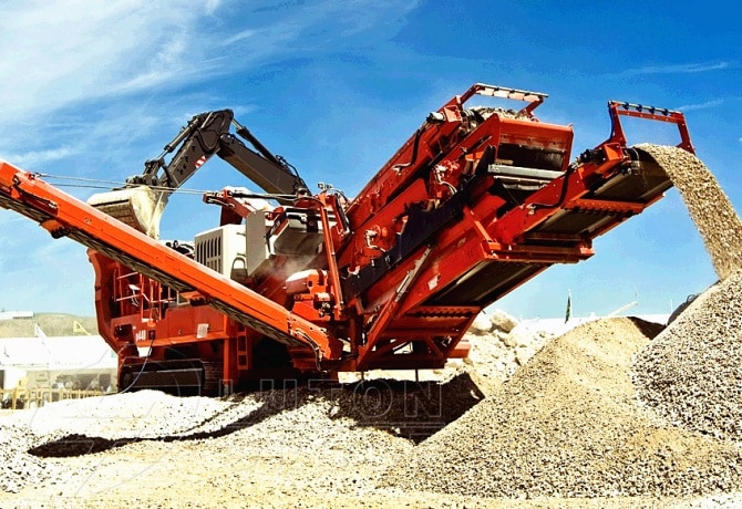 корпус мобильной дробильной установки 2