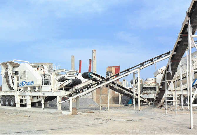 корпус мобильной дробильной установки 5